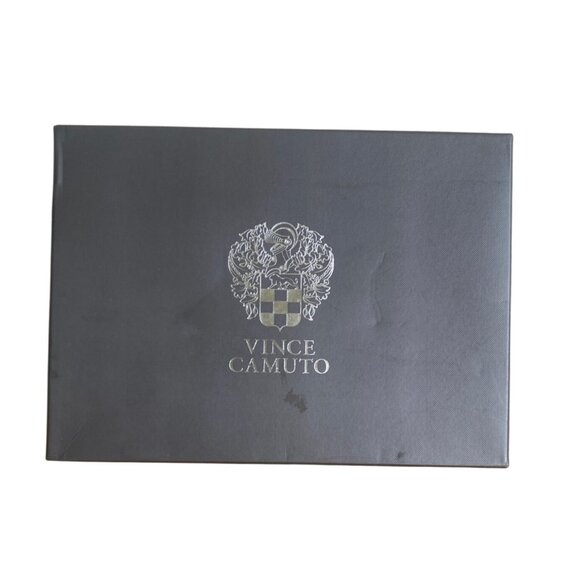 Vince Camuto Womens 9.5M Erylana Bootie Dark Caramel Suede Pointed Toe New NIB - Picture 13 of 16